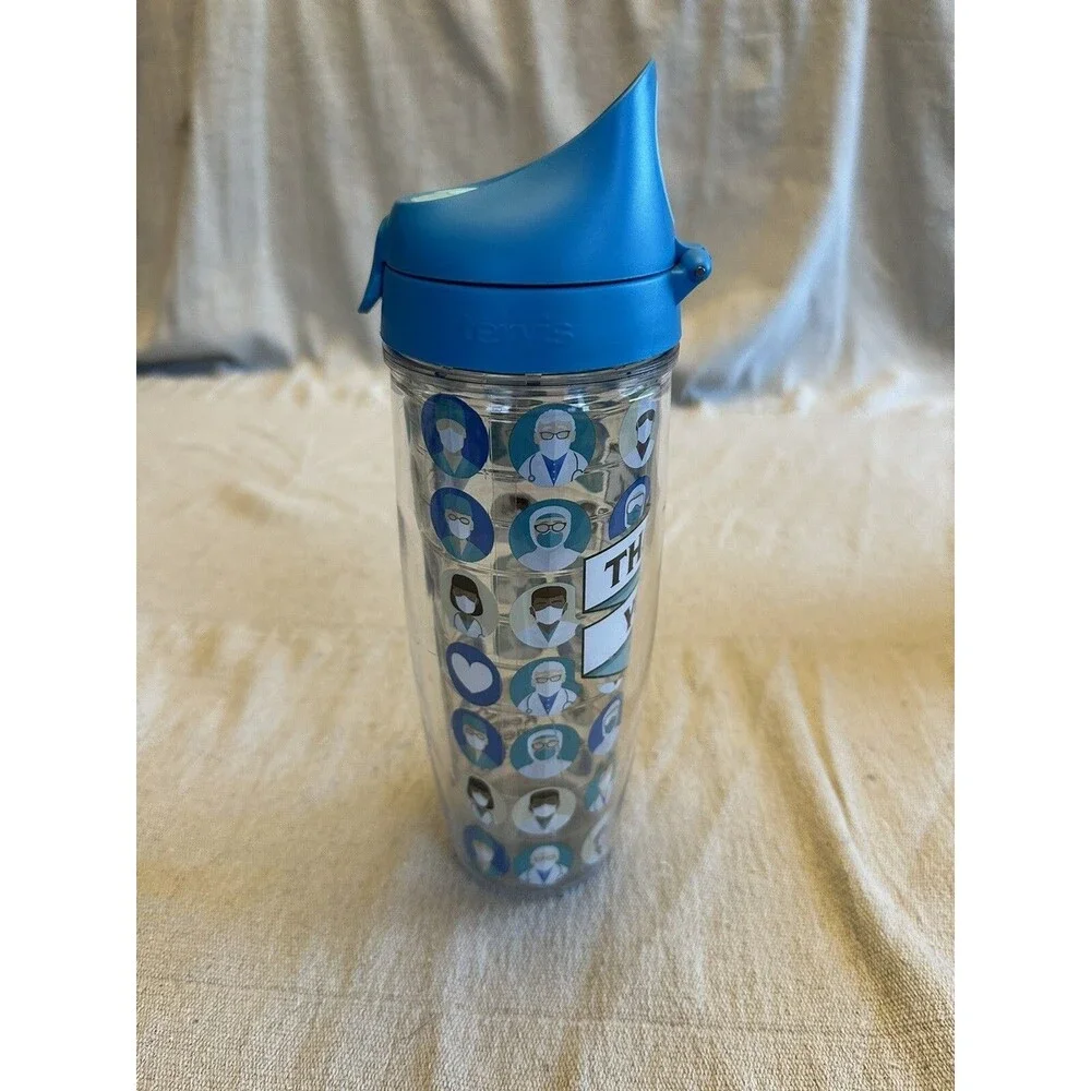 Tervis 24 oz Plastic Double Wall Insulated Tumbler Dr Nurse Medical Thank You